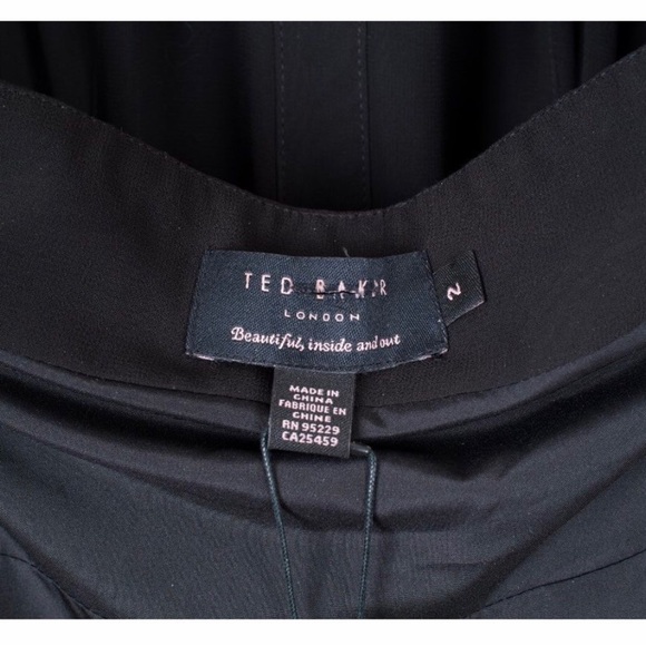 Ted baker black with sequins size 2 dress - Picture 9 of 10